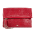 Woven Tassel Clutch, front view